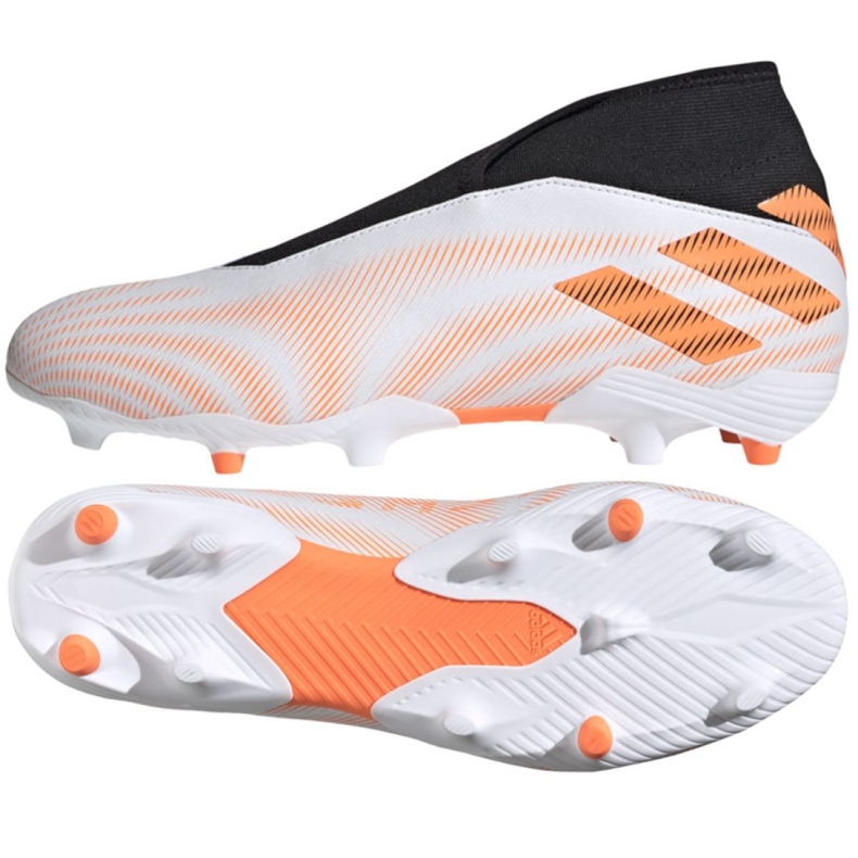Scarpe da calcio Adidas Nemeziz.3 Fg Ll M FW7340 multicolore bianca