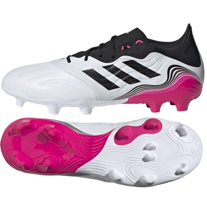 Scarpe da calcio Adidas Copa Sense.2 Fg M FW6552 multicolore bianca