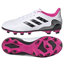 Scarpe da calcio Adidas Copa Sense.4 FxG Jr FX1966 multicolore bianca