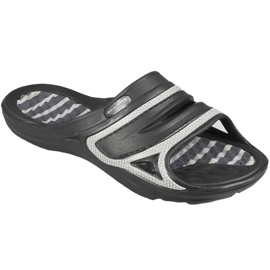 Ciabatte uomo Aqua-Speed ​​Tahiti nere col.07 nero