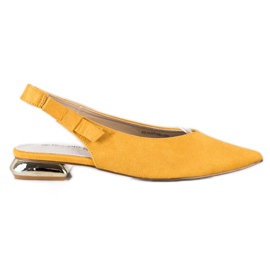 Goodin Décolleté alla moda in Spitz giallo