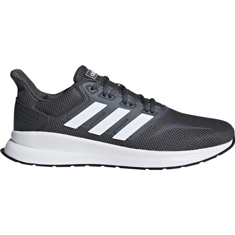 Scarpe da uomo Adidas Runfalcon grigie F36200 bianca grigio