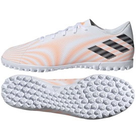 Scarpe da calcio Adidas Nemeziz.4 Tf M FW7347 multicolore bianco