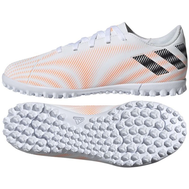 Scarpe da calcio Adidas Nemeziz.4 Tf Jr FW7359 multicolore bianca