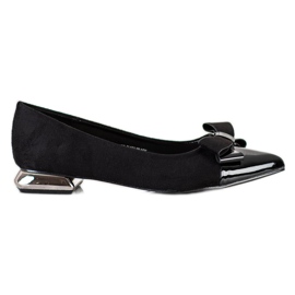 Goodin Décolleté con fiocco nero