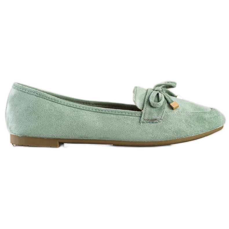 Anesia Paris Mocassini Con Fiocco verde