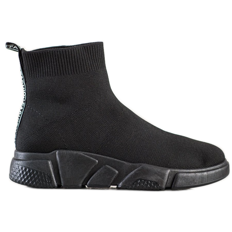 SHELOVET Sneakers senza lacci nere nero