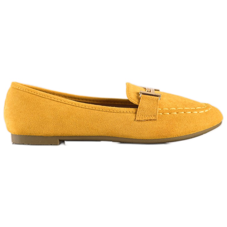 Anesia Paris Mocassini eleganti giallo