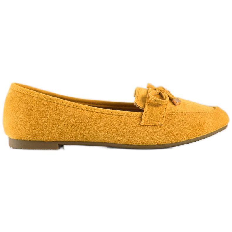 Anesia Paris Mocassini Con Fiocco giallo