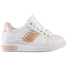 SHELOVET Scarpe da ginnastica casual bianco