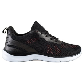 Bona Scarpe da ginnastica nere chiare nero