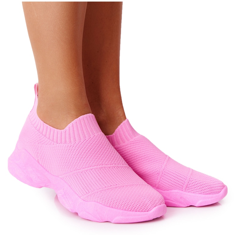 PS1 Scarpe sportive da donna Slip-on Pink Yoga Class rosa