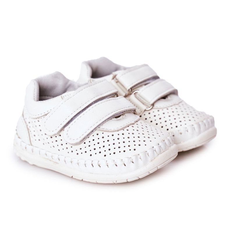Apawwa Scarpe sportive per bambini Bianche Billie bianca