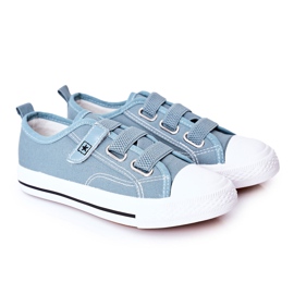 EVE Scarpe da ginnastica in velcro per bambini blu Avengers