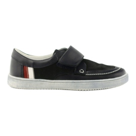 Scarpe sportive in pelle Bartek 28369 blu