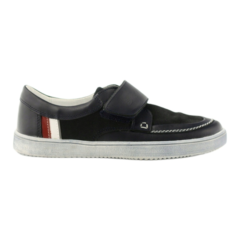 Scarpe sportive in pelle Bartek 28369 blu