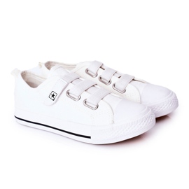EVE Sneakers da bambino in velcro Avengers bianche bianco