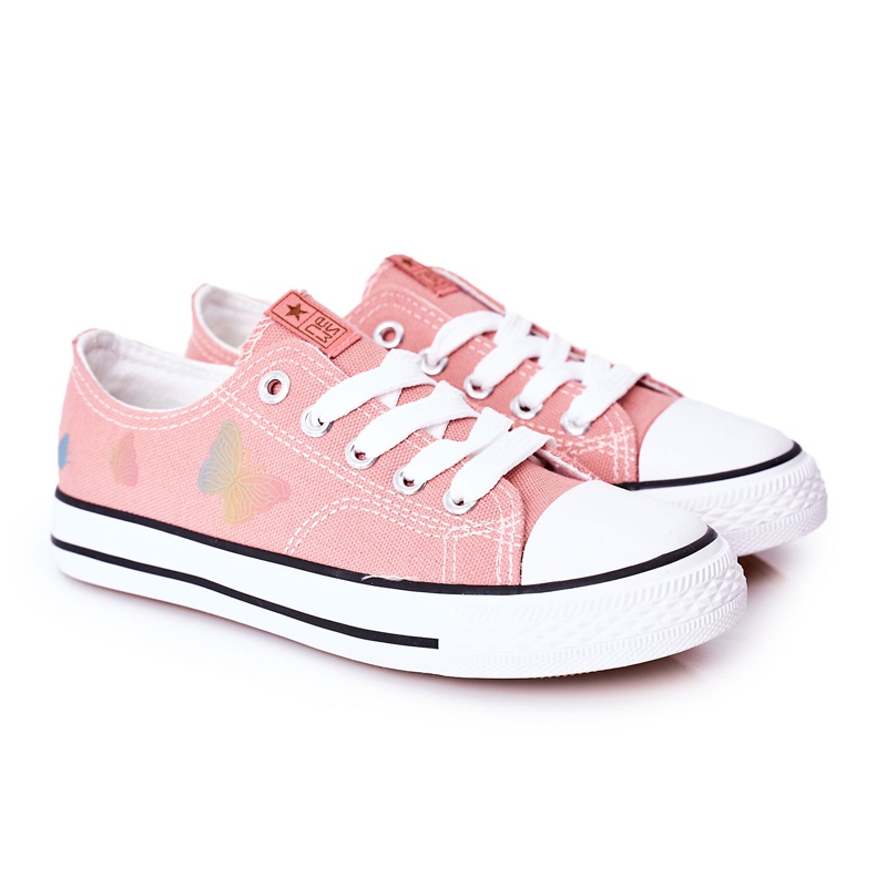 EVE Sneakers Bambini Con Farfalle Pink Fairytales rosa