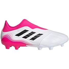 Scarpe da calcio Adidas Copa Sense.3 Ll Fg FW7268 bianca bianca