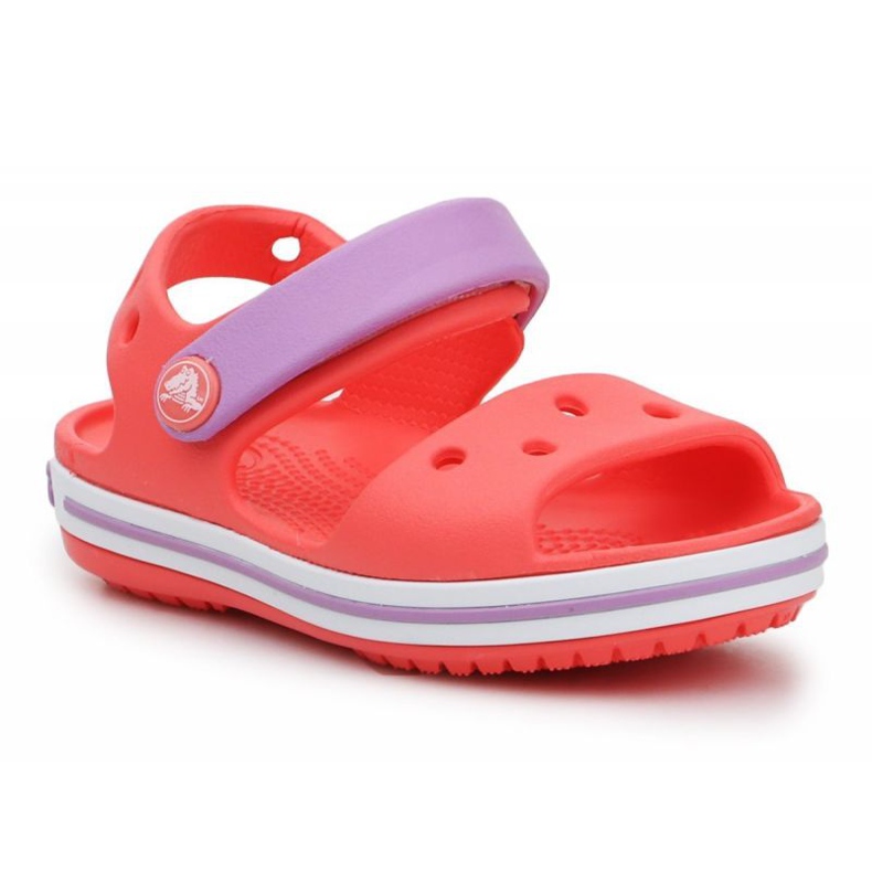 Crocs Crocband Sandalo Bambino 12856-6SL rosso viola
