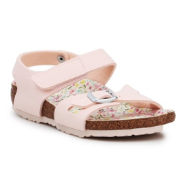 Birkenstock Colorado Kids Bs Grained 1018830 rosa giallo