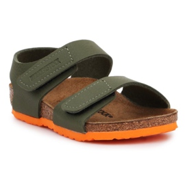 Birkenstock Palu Kids Logo Bs 1019048 blu verde