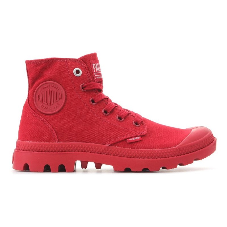 Scarpe Palladium Pampa Hi Mono U 73089-607-M rosso
