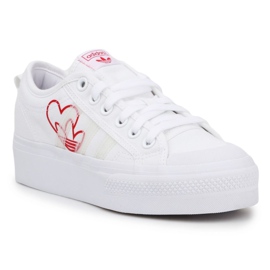 Scarpe Adidas Nizza Platform W FX9179 bianco