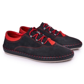 Bednarek Polish Shoes Scarpe in pelle da uomo Bednarek Navy Blue