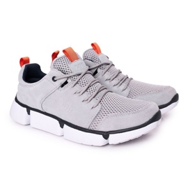 Scarpe sportive da uomo Sneakers GOE HH1N4028 Grigio