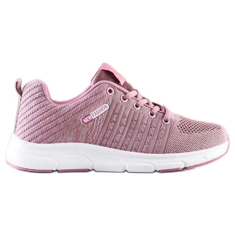 SHELOVET Sneakers leggere traforate rosa