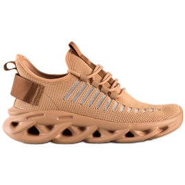 SHELOVET Scarpe da ginnastica marroni alla moda marrone