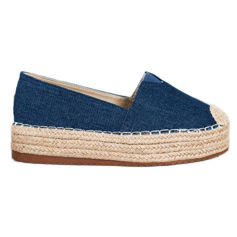 SHELOVET Espadrillas alla moda blu