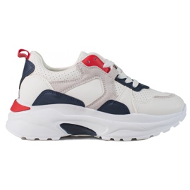 SHELOVET Scarpe da ginnastica colorate multicolore