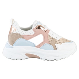 SHELOVET Scarpe da ginnastica colorate multicolore