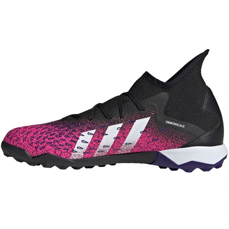 Scarpe da calcio Adidas Predator Freak.3 Tf M FW7517 bianco, nero, rosa nero