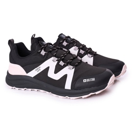 Scarpe sportive da uomo Memory Foam Big Star HH174088 Nero