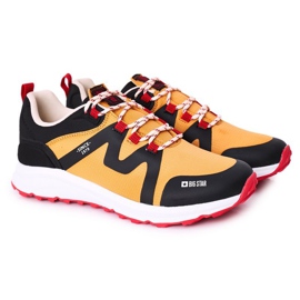 Scarpe sportive da uomo Memory Foam Big Star HH174087 Camel arancia