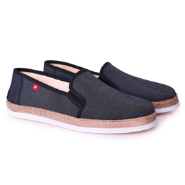 Espadrillas da uomo Big Star HH176002 Navy Blue