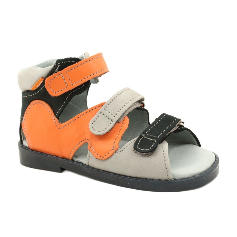 Mazurek Sandali in pelle High Preventive Boys 291 Grey Orange arancia