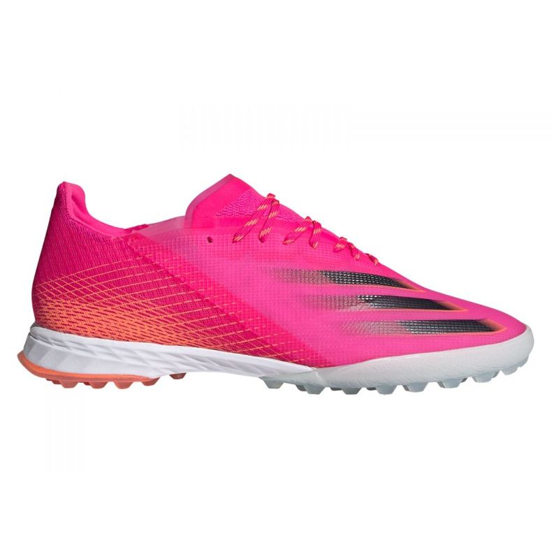Scarpe da calcio Adidas X Ghosted.1 Tf M FW6963 multicolore rosa