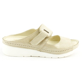 Dolce Pietro Patte in velcro 2211 beige argento