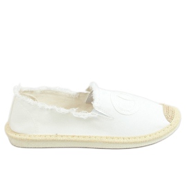 Espadrillas da donna bianche NB273P White bianco