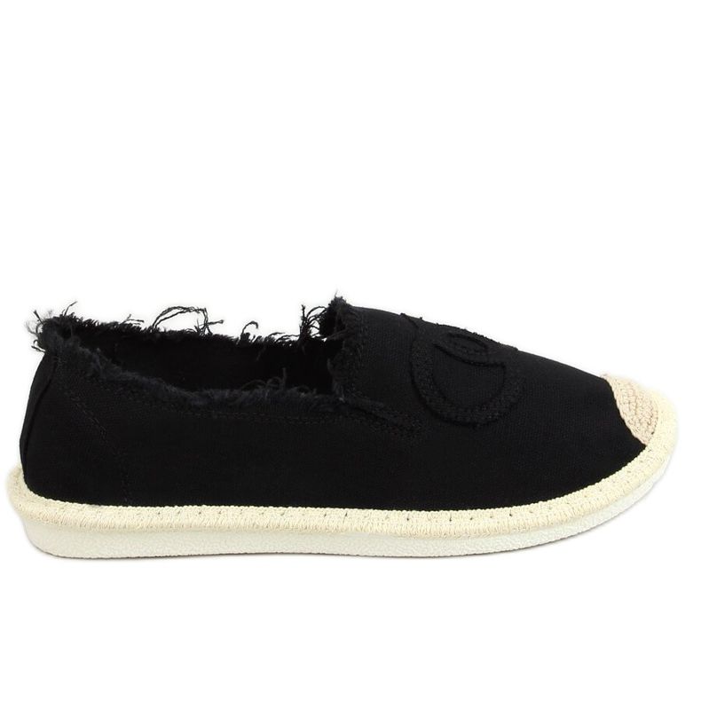 Espadrillas nere da donna NB273P Black nero