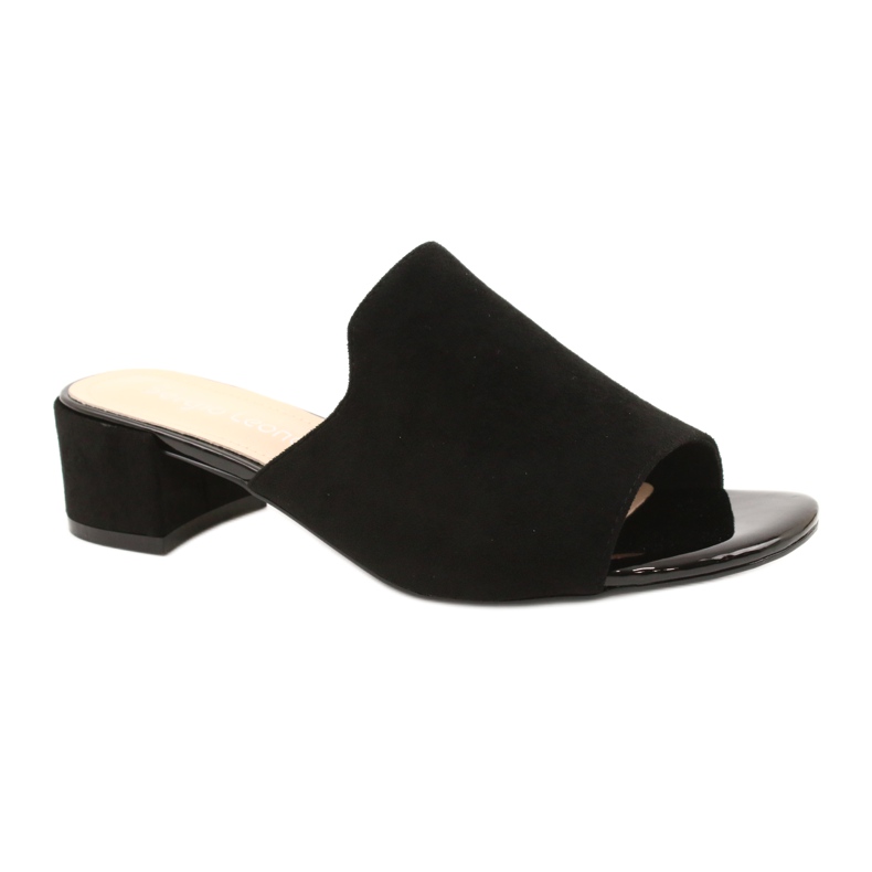 Sandali Sul Tacco Sergio Leone KL313 Nero