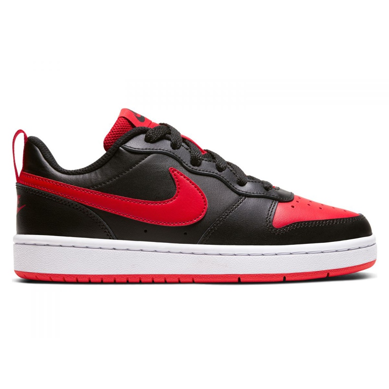 Nike Court Borough Low 2 Jr BQ5448-007 scarpe nero