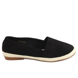 Nero 7870 Sneaker espadrillas nere