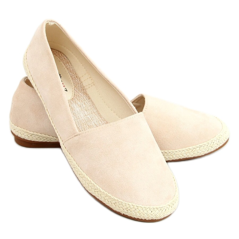 Sneakers espadrillas beige 7870 Beige