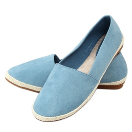 Sneakers blu espadrillas 7870 Blu