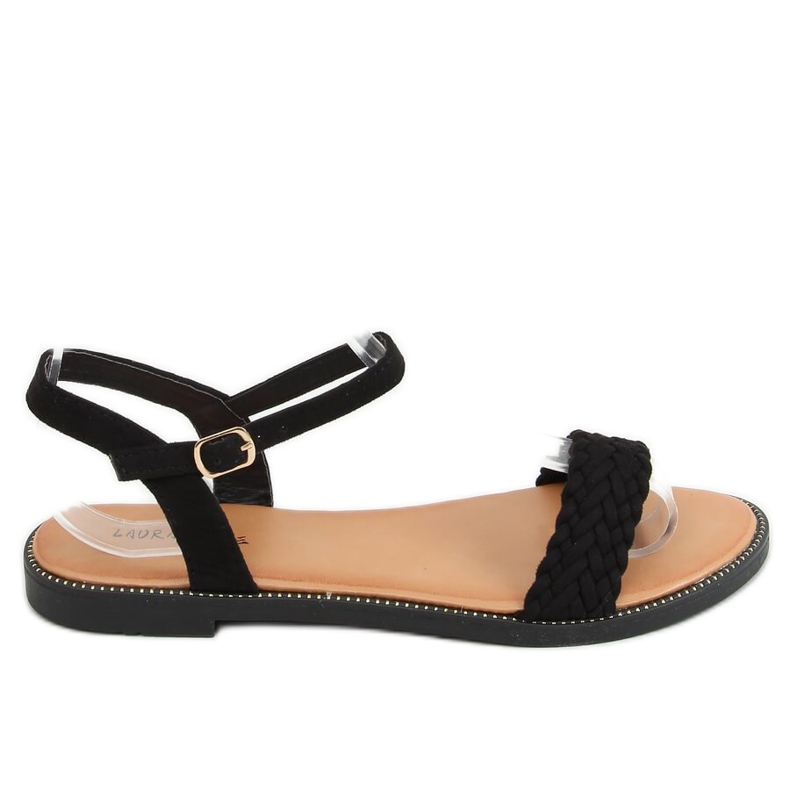 Sandali neri da donna WL061 Black nero